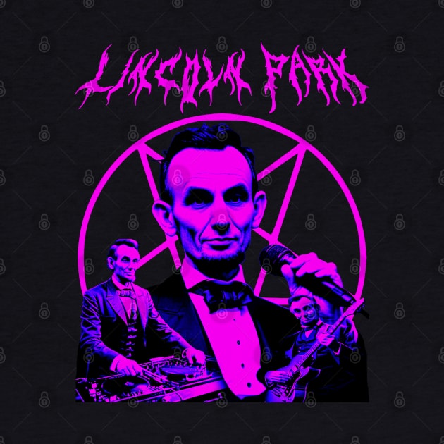 LINCOLN PARK Metal Band Alternate Universe Parody (Hot Neon Pink) by blueversion